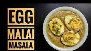 'EGG MALAI MASALA II  முட்டை மலாய் மசாலா II CREATIVE FOOD CORNER II'