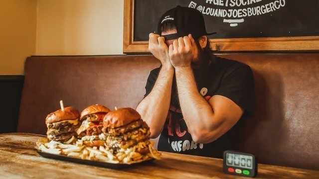 'THE THREE PEAKS BURGER CHALLENGE | C.O.B. Ep.166'