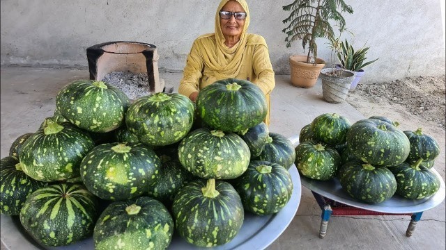 'PUMPKIN RECIPE BY MY GRANNY | VILLAGE FOOD | कद्दू की रेसिपी | ASMR COOKING | VILLAGE COOKING'