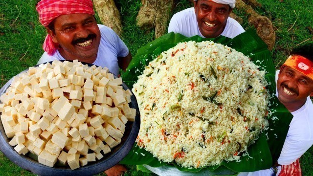 'Paneer Butter Masala & Fried Rice Recipe Cooking in Village | Paneer Makhani | Village Food'