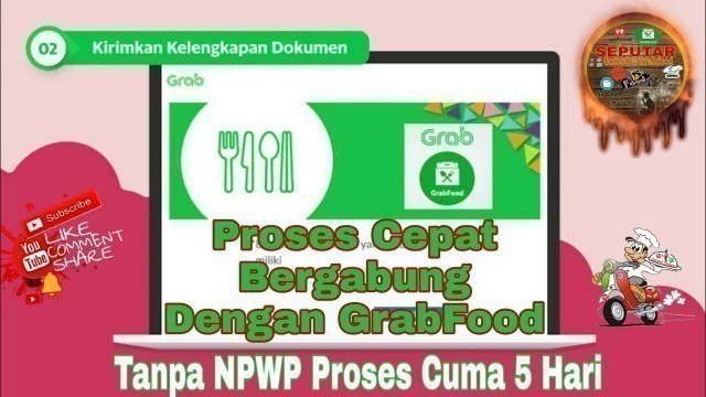 'Proses Cepat Cara Daftar Grabfood Pilihan | Tanpa NPWP'