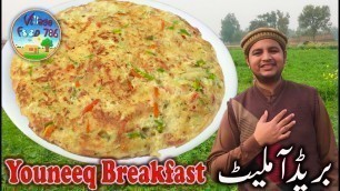 'Bread Omelette Recipe | Breakfast Recipe | Bread Omelette | 5 Ninutes Recipe | Village Food 786'