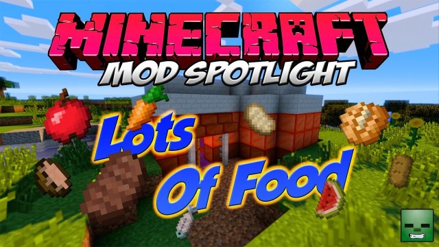 'Minecraft Mods: Lots of Food [Forge][1.7.2]'