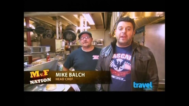 'Sticky Lips Pit BBQ on Man Vs. Food Nation with Super Nice Guy Adam Richman'