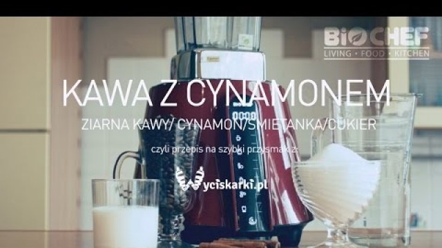 'Szybki przepis na kawę cynamonową z BioChef Living Food Blender, Vitamix'