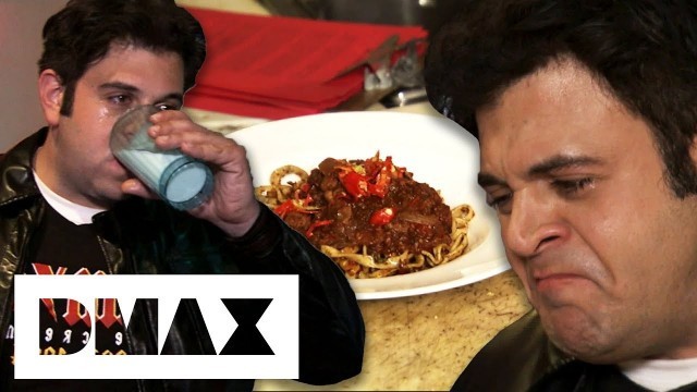 'Adam Has A Hell Of A Night With This Ghost Chilli Ragu Sauce | Man V Food'