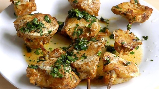 'Chicken Kebabs How to Make simple food recipe BBQ'