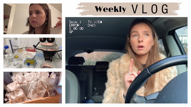 'Weekly Vlog | Uni, Alltag, Geschenkidee, Food'