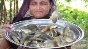 'Village Food Koi Mach Vuna Recipe Delicious Bengali Cooking Climbing Perch Fish Curry Tel Koi Recipe'