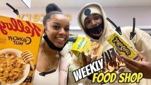 'WEEKLY FOOD SHOPPING VLOG | FOR UNI'