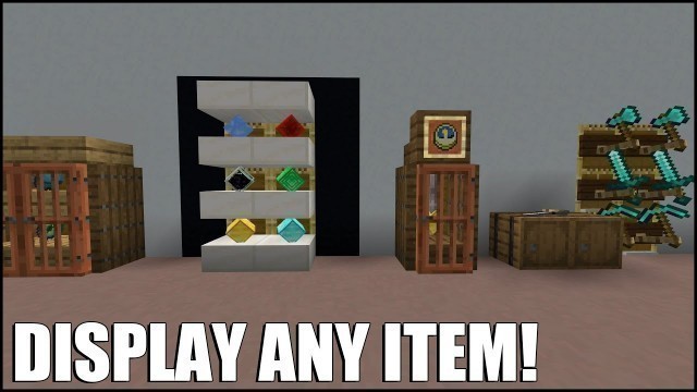 'Display ANY Item in Minecraft Bedrock! (No Command Blocks/Mods)'