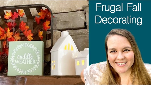 'FRUGAL FALL DECORATING/ UPDATING + Imperfect Foods Review'