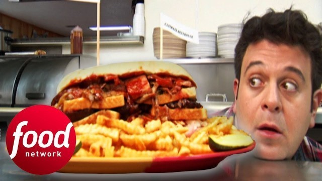 'Will Adam Destroy The 6.5 LB Ultimate Destroyer Challenge? | Man v Food'