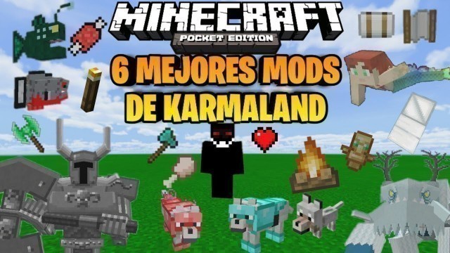 'TOP 6 MEJORES MODS de KARMALAND 4 para MINECRAFT PE 1.16.0 y 1.14 - Parte 7 MODS EPICOS MCPE 1.16'