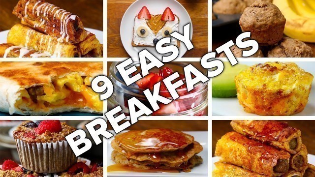 '9 Easy & Delicious Breakfasts'