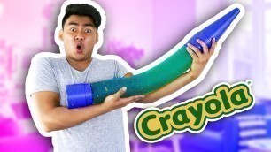 'DIY GIANT GUMMY CRAYON!'