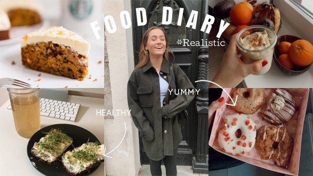 'REALISITSCHES FOOD DIARY ALS STUDENTIN I WAS ICH WÄHREND DER UNI SO ESSE (healthy) ▹ giftmas ♡'