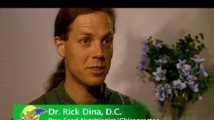 'Dr. Rick Dina sits with Living Food Films'