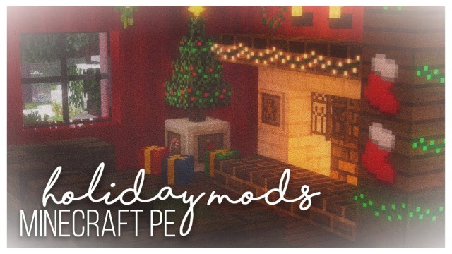 'christmas mods for minecraft pe! 