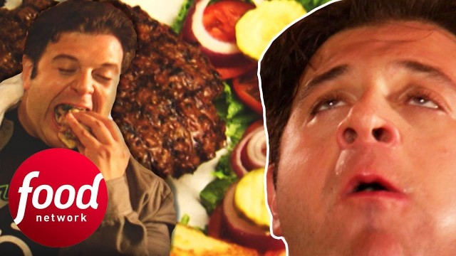 'Will Adam Be The 1st Person To Beat The 6 LB Big Ugly Challenge? | Man v Food'