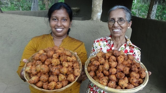 'Village Food ❤ Crispy Potato and Semolina Balls prepared by Grandma and Daughter | Village Life'