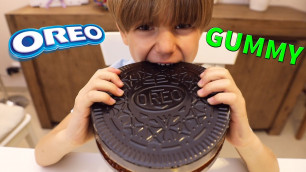 'Giant GUMMY OREO made of Coca-Cola - How To Make IT'