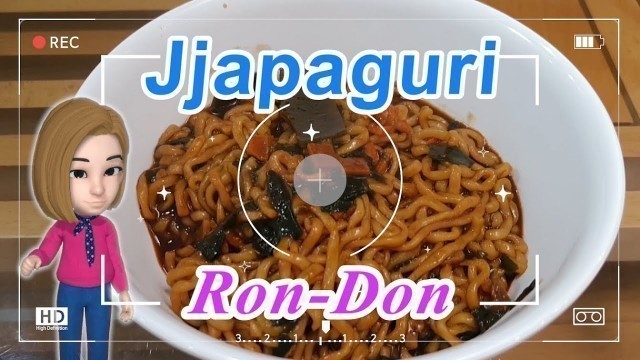 'Funny recipes  - Jjapaguri (Ram-don)  / Món ăn Hàn Quốc - Korean food'