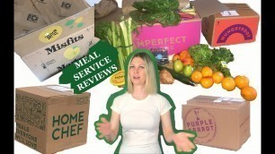 'Imperfect Foods Misfits HomeChef HungryRoot Meal Delivery Service Review'