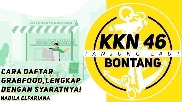 '【PROKER INDIVIDU】CARA DAFTAR GRABFOOD, BESERTA PERSYARATANNYA!!'