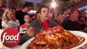 'Adam Seriously Struggles To Finish The Infamous Jonny B Good Challenge | Man v. Food'