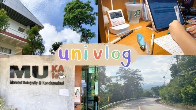 'uni vlog 