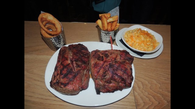 '72oz Steak Man vs Food Challenge w/ EPIC BEER CHUG!!'