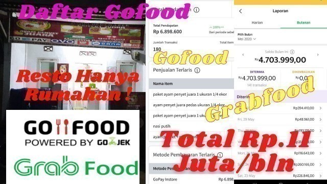 'Cara Daftar Gofood lewat hp terbaru'