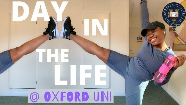 'an ACTUAL day in the life @ Oxford Uni - Gym, Food & Studying. (lot\'s of studying)'