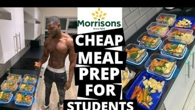 'CHEAP MEAL PREP FOR STUDENTS + SHOPPING VLOG'