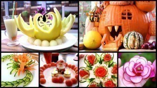 '20 Creative Food Ideas | Food Decoration | Fruit & Vegetable Carving'