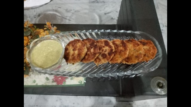 'Chicken Resha Kabab Recipe| Chicken Kaba  by living Foods'