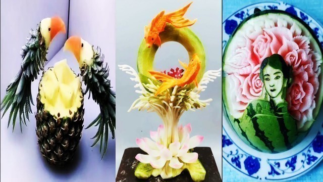 '8 Tricks With Fruits And Veggies  -  Creative Food Art Ideas (part 24)'