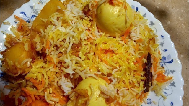 'Anda biryani recipe / tasty biryani recipe / creativefood'