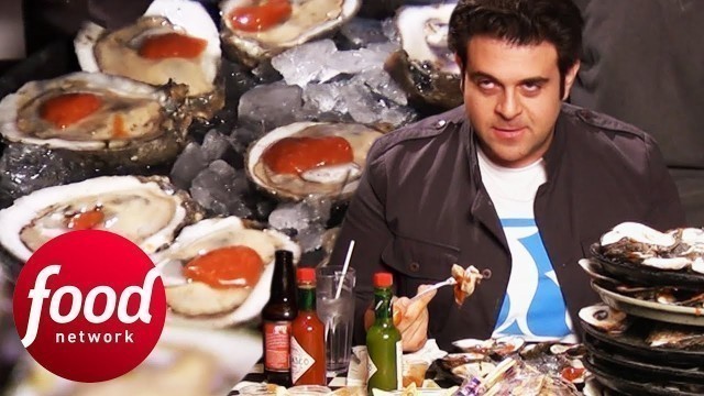 'Can Adam Eat 180 Oysters In 60 Minutes?! | Man v Food'