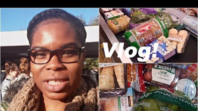 'Uni Stress and Healthy Food Shopping On A Budget! - Vlog #128'