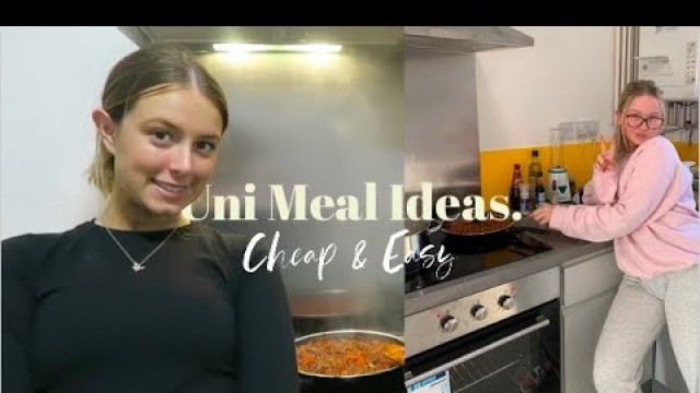 'UNI MEAL IDEAS // QUICK, CHEAP & EASY | Caitlin'