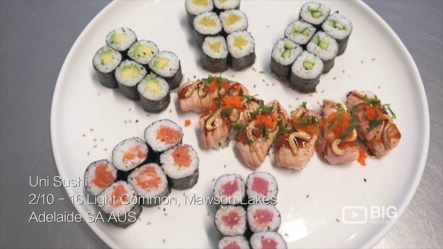 'Uni Sushi Shop Restaurant Adelaide Japanese Food for Sushi and Ramen'