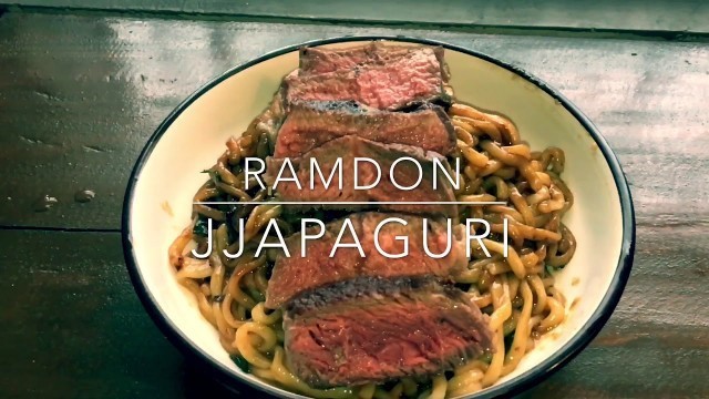 'Jjapaguri | Ramdon | As seen  on Parasite'