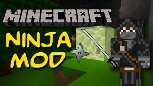 'Minecraft Mods Showcase: Ninja Mod - Eat Sushi & Throw Shuriken (1.3.2)'