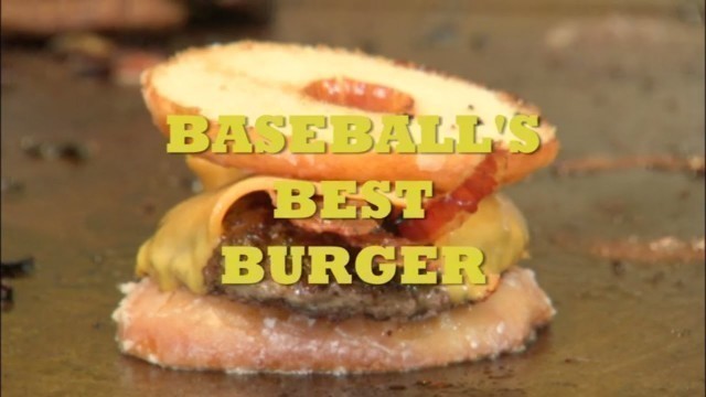 'Man V.S. Food - Baseball\'s Best Burger'