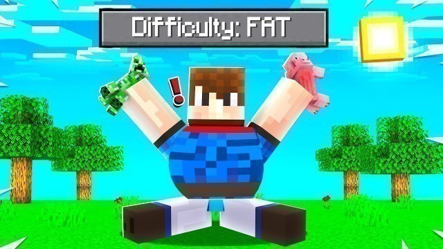 'Minecraft But EATING MOBS = GET FAT!? (Gaining Weight in Minecraft ...) - Minecraft Mods Gameplay'