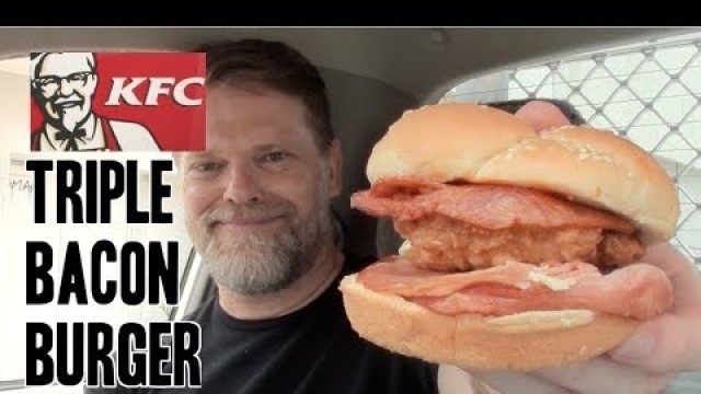 'New KFC Triple Bacon Burger Review - Greg\'s Kitchen Australian Fast Food Reviews'