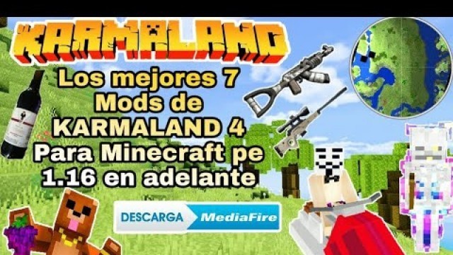 'MODS DE KARMALAND 4 PARA MINECRAFT PE 1.16+'