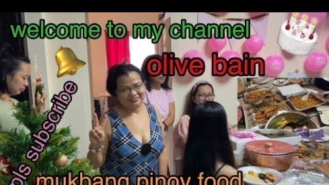 'OFW MUKBANG PINOY FOOD'